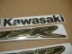Kawasaki ZX-12R - Gold/Charcoal - Custom-Decalset