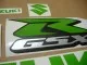 Suzuki GSX-R 600 Universal - Lime-Grün - Custom-Dekorset