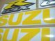 Suzuki GSX-R 1000 Universal - Gelb - Custom-Dekorset