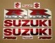 Suzuki GSX-R 750 Universal - Chrome Rot - Custom-Dekorset