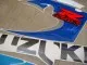 Suzuki GSX-R 600 1999 - Weiß/Blaue Version - Dekorset
