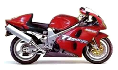 Suzuki TL1000S Kit Motorrad Aufkleber Rote Farbe - Star Sam