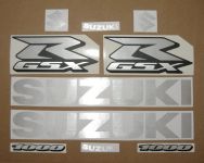 Suzuki GSX-R 1000 Universal - Gebürstetes Aluminium - Custom-Dekorset