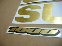 Suzuki GSX-R 1000 Universal - Gebürstetes Gold - Custom-Dekorset