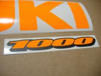 Suzuki GSX-R 1000 Universal - Neon-Orange - Custom-Dekorset