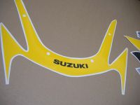 Suzuki GSX-R 600 2002 - Black/Yellow/Silver Version - Decalset