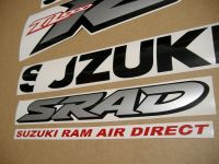 Suzuki TL 1000R 2000 - Yellow Version - Decalset
