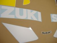 Suzuki GSX-R 600 2002 - Yellow/Black Version - Decalset