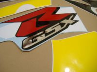 Suzuki GSX-R 600 2002 - Yellow/Black Version - Decalset