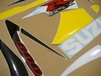 Suzuki GSX-R 600 2002 - Yellow/Black Version - Decalset