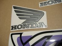 Honda VFR 750 1994 - Silver Version - Decalset