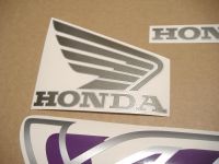Honda VFR 750 1995 - Schwarze Version - Dekorset