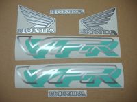 Honda VFR 750 1995 - Green Version - Decalset