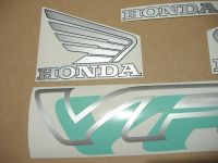Honda VFR 750 1995 - Green Version - Decalset