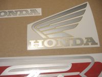Honda VFR 750 1997 - Schwarze Version - Dekorset
