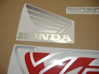 Honda VFR 750 1997 - Schwarze Version - Dekorset