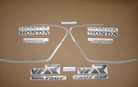 Honda VFR 750 1988 - Darkblue Version - Decalset
