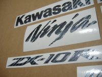 Kawasaki ZX-10R Universal - Carbon - Custom-Decalset