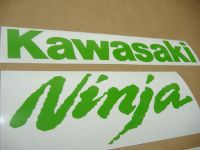 Kawasaki ZX-10R Universal - Lime-Green - Custom-Decalset