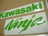 Kawasaki ZX-10R Universal - Lime-Green - Custom-Decalset