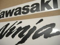 Kawasaki ZX-10R Universal - Matte-Black - Custom-Decalset