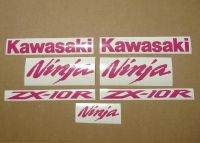 Kawasaki ZX-10R Universal - Pink - Custom-Decalset