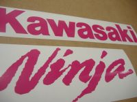 Kawasaki ZX-10R Universal - Pink - Custom-Decalset