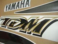 Yamaha TDM 850 4TX 2001 - Schwarze Version - Dekorset