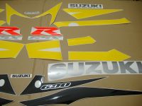 Suzuki GSX-R 600 2003 - Yellow/Black Version - Decalset