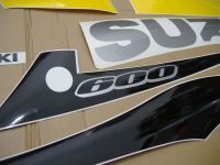 Suzuki GSX-R 600 2003 - Yellow/Black Version - Decalset