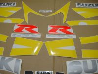 Suzuki GSX-R 600 2003 - Yellow/Black Version - Decalset