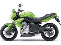 Kawasaki ER-6N 2008 - Grüne Version - Dekorset