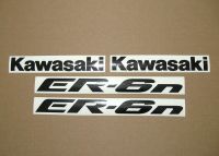 Kawasaki ER-6N 2008 - Grüne Version - Dekorset