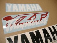 Yamaha YZF-600R 1996 - Red/White Version - Decalset