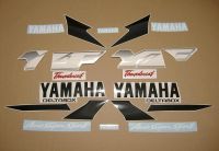 Yamaha YZF-600R 1998 - Rot/Schwarz/Weiße Version - Dekorset