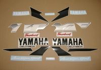 Yamaha YZF-600R 1998 - Red/Black/White Version - Decalset