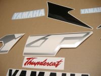 Yamaha YZF-600R 1998 - Red/Black/White Version - Decalset