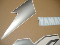 Yamaha YZF-600R 2000 - Schwarz/Silber/Gold Version - Dekorset