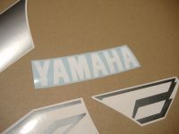 Yamaha YZF-600R 2000 - Schwarz/Silber/Gold Version - Dekorset