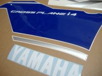 Yamaha YZF-R1 RN22 2014 - White/Blue Version - Decalset
