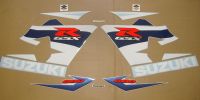 Suzuki GSX-R 600 2004 - White/Blue Version - Decalset