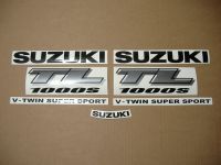 Suzuki TL 1000S 1999 - Gelbe Version - Dekorset