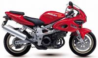 Suzuki TL 1000S 2000 - Red Version - Decalset