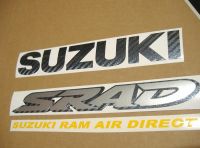 Suzuki TL 1000R 2001 - Red Version - Decalset