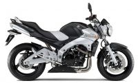 Suzuki GSR 600 2006 - Mattschwarze Version - Dekorset