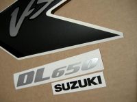 Suzuki DL650 V-STROM 2008 - Gelbe Version - Dekorset