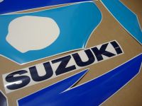 Suzuki GSX-R 750 1996 - White/Blue Version - Decalset