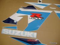 Suzuki GSX-R 600 2005 - Blue/White Version - Decalset