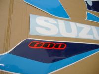 Suzuki GSX-R 600 2005 - Blue/White Version - Decalset