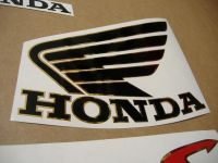 Honda Hornet CB 600S 2002 - Silver Version - Decalset